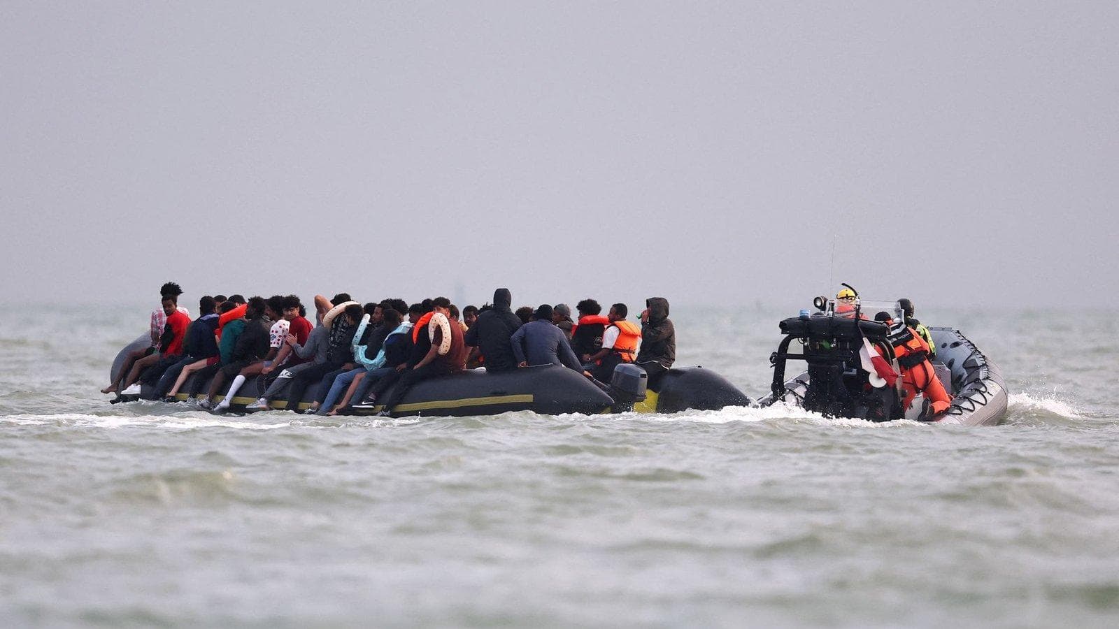 Two Men Die Attempting to Cross the English Channel in a Small Boat
