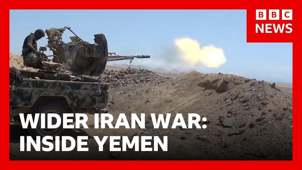 Fighting intensifies between Iran-backed Houthis and Saudi-led government forces in Yemen | BBC News
